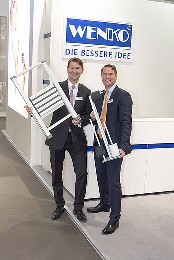 WENKO Ambiente 2019 Niklas und Philip Köllner auf der Ambiente in Frankfurt