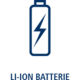 WENKO BAD LI-ON Akku Icon Ein blau-weißes Icon für den LI-ON Akku der LED Duschstange