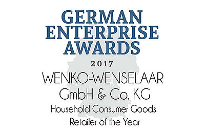 WENKO German Enterprise Awards Der German Enterprise Award vom Worldwide Business Review Magazine