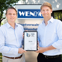 Philip und Niklas Köllner mit dem German Brand Award in Hilden